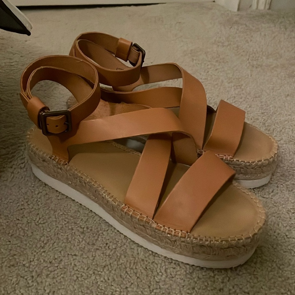 Soludos tan platform sandals